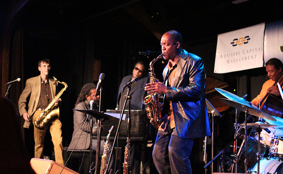 with Wallace Roney